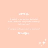 Typografische wenskaart I believe in you 3