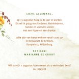 Uitnodiging 80 jaar zonnebloemen 3