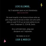 Uitnodiging back to the 90's retro 3