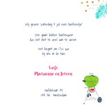 Uitnodiging BBQ tuinfeestje 3