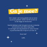 Uitnodiging dagje weg - ga je mee herinneringen maken? 3