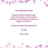 Uitnodiging discobal karaoke 3