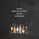 Uitnodiging feest wijn 2
