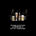 Uitnodiging feestje bier 2