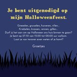 Uitnodiging - Halloween party pompoenen 3