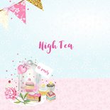 Uitnodiging High Tea stolp taartjes 2