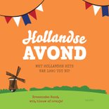 Uitnodiging Hollandse avond oud Hollands feest party 2