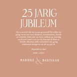 Uitnodiging jubileum typografisch klassiek terra 3