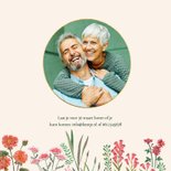Uitnodiging jubileum veldbloemen 2