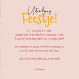 Uitnodiging kinderfeestje met glitter unicorn! 3