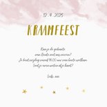 Uitnodiging kraamfeest kinderwagen en beschuit met muisjes 3