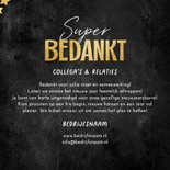 Uitnodiging nieuwjaarsborrel sterren champagne oliebol 3