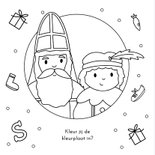 Uitnodiging sinterklaasfeest met sint en piet 2