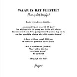 Uitnodiging verjaardag man met eigen foto en bier 3