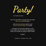 Uitnodiging verjaardag verf trendy 50 jaar 3