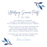 Uitnodiging voor een zomers tuinfeestje  3