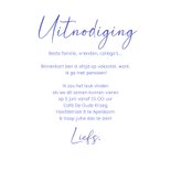 Uitnodigingskaart pensioen ligstoel 3