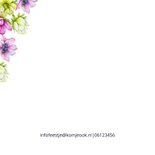 Uitnodigingskaart sarah anemoon 2