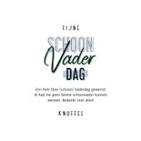 Vaderdag kaart fijne schoonvaderdag typografisch 3