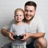 Vaderdagkaart bonus papa hip stoer goud sterren 2
