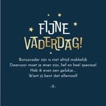 Vaderdagkaart bonus papa hip stoer goud sterren 3