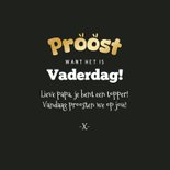 Vaderdagkaart grappig gorilla stoer bier proost 3