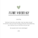 Vaderdagkaart handlettering voor de leukste opa  3