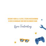 Vaderdagkaart met getekende icoontjes 3