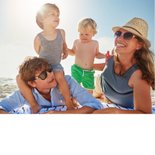 Vakantie fotokaart zon, zee en strand 2