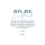 Vakantie fotokaart zon, zee en strand 3