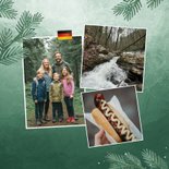 Vakantiekaart Duitsland Zwarte Woud foto dennentakken 2