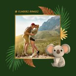 Vakantiekaart groetjes uit Australië fotocollage koala 2