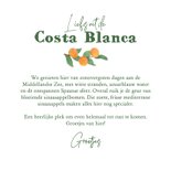 Vakantiekaart mediterraans tegeltjes sinaasappels foto's 3
