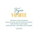 Vakantiekaart tropisch cocktails fijne vakantie geniet ervan 3