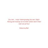 Valentijnsdag vergeten, maar jou vergeet ik nooit 3