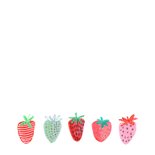Valentijnskaart aardbeien berry sweet 2
