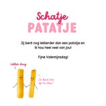 Valentijnskaart humor patatjes 3