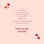 Valentijnskaart - Katten met een sjaal om 3