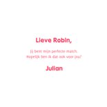 Valentijnskaart liefde openingszin aanbidder boyfriend 3