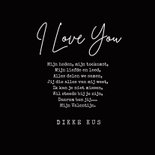 Valentijnskaart liefde rozen rood i love you foto's 3