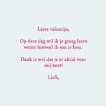 Valentijnskaart met twee otters 3