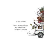 Verhuiskaart auto wit 3