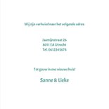 Verhuiskaart met grappig slakje 3