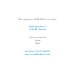 Verhuiskaart met kaart van Nederland 3