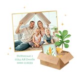 Verhuiskaart new home nieuw stekkie verhuisbericht sleutel 2