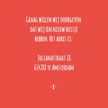 Verhuiskaart slak nieuw huis 3