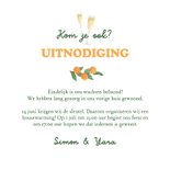 Verhuiskaart uitnodiging housewarming mediterrane tegeltjes 3