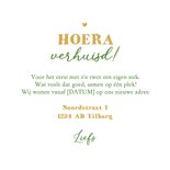 Verhuiskaart verhuisdozen planten nieuw stekkie hartjes 3