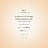 Verhuiskaartje 'nieuwe woning' met plant in pot 3