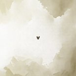 Verhuiskaartje waterverf groen twee foto's verhuisbericht Achterkant